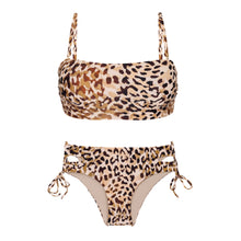 Carica l&#39;immagine nel visualizzatore di Gallery, Set Leopard Bandeau-Reto Madrid
