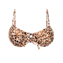 Carica l&#39;immagine nel visualizzatore di Gallery, Top Leopard Balconet-Tie
