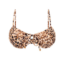 Carica l&#39;immagine nel visualizzatore di Gallery, Top Leopard Balconet-Tie
