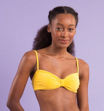 Carica l&#39;immagine nel visualizzatore di Gallery, Top Malibu-Yellow Bandeau-Duo
