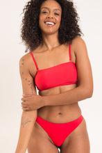 Carica l&#39;immagine nel visualizzatore di Gallery, Top Rouge Bandeau-Reto
