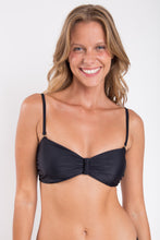 Carica l&#39;immagine nel visualizzatore di Gallery, Top Touch-Black Bandeau-Crispy
