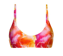 Carica l&#39;immagine nel visualizzatore di Gallery, Top Tiedye-Red Bralette
